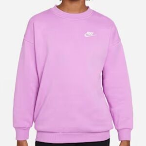 Nike Purple Sweatshirt Iced Lilac Sweat Nike Lila SZ L